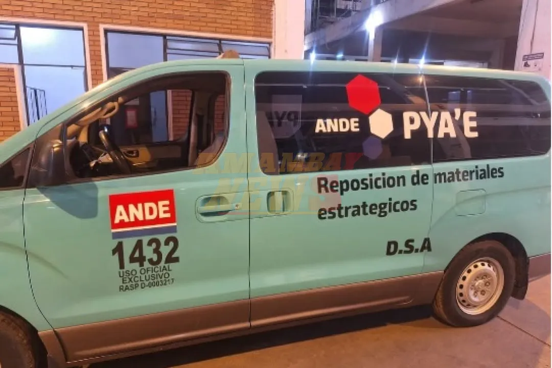 ANDE lanza móvil “Pya’e” para urgencias eléctricas