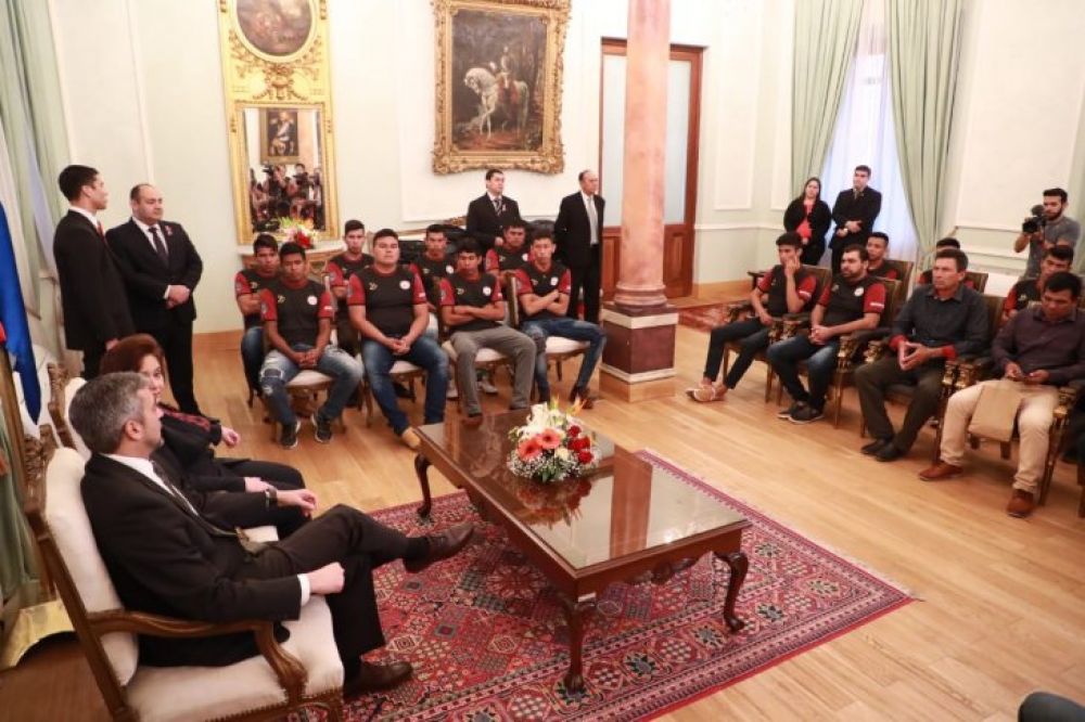 Marito desafió a un partido al equipo indígena de Puerto Diana