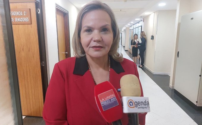 Lilian Samaniego pide en sesión del Parlasur intervención rápida ante crecimiento del crimen organizado