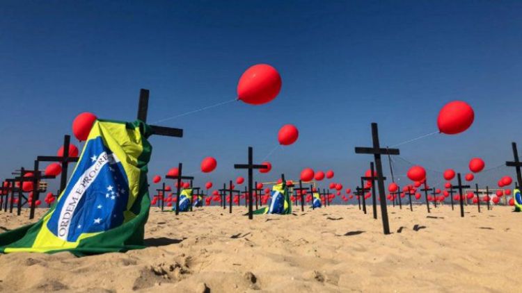 Covid-19: Brasil reporta 706 muertes en 24 horas