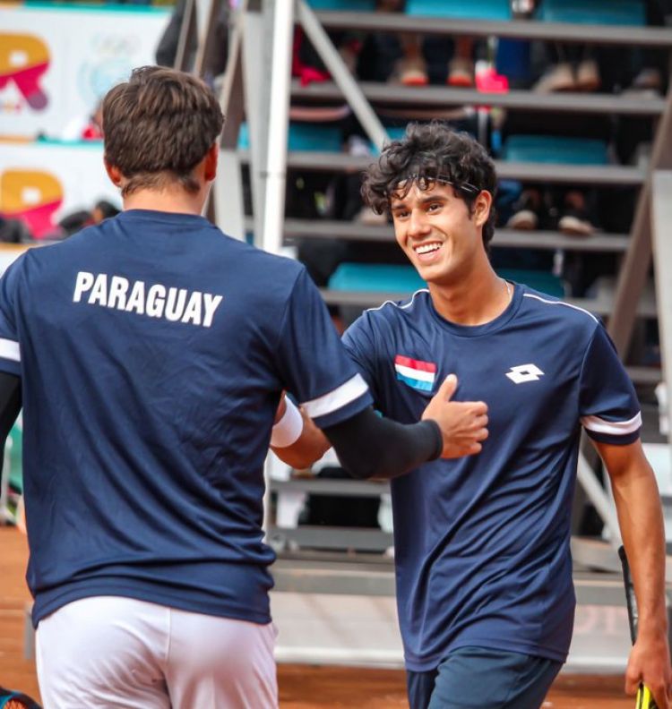 Primera medalla de oro en tenis para el Team Paraguay