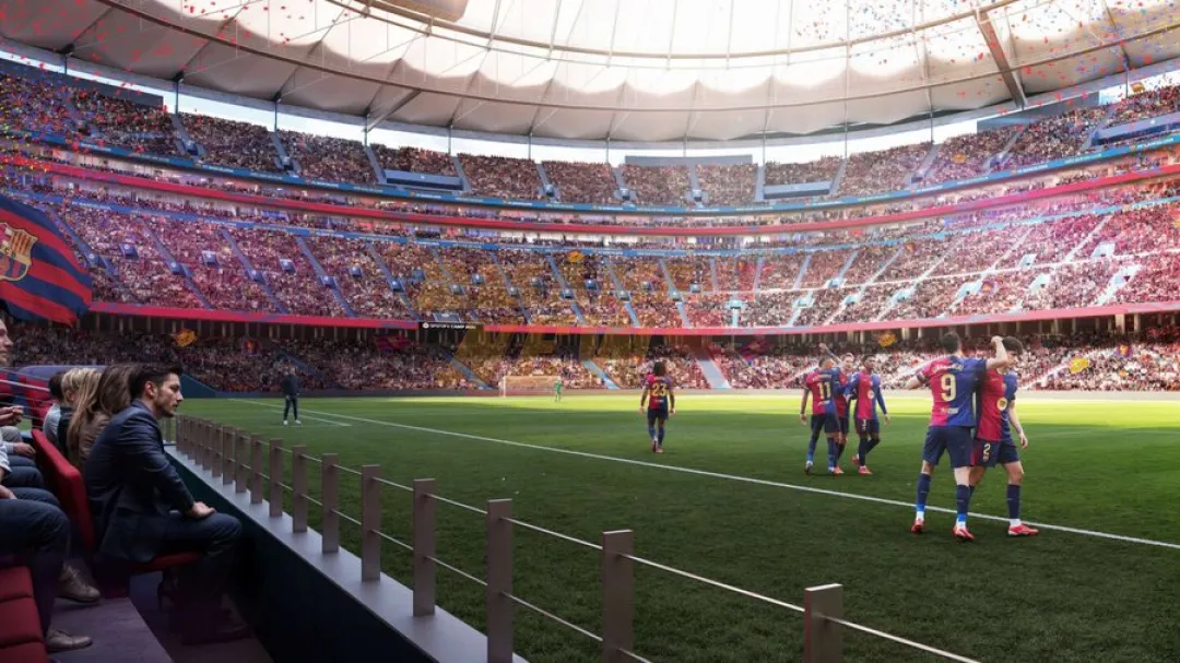 El césped del Camp Nou se empezará a plantar la próxima semana