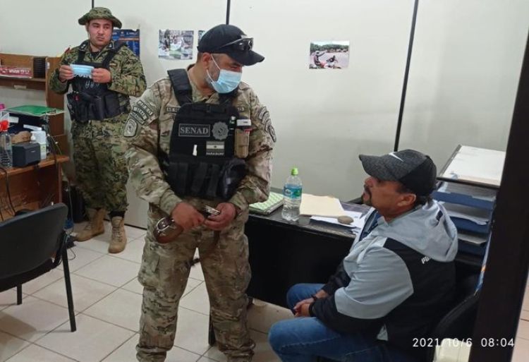 Narco paraguayo detenido en Bolivia fue entregado a la SENAD por parte de autoridades bolivianas