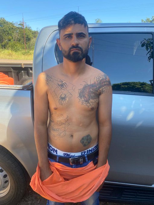 Brasileño es detenido por agentes de la Senad en Bella Vista Norte