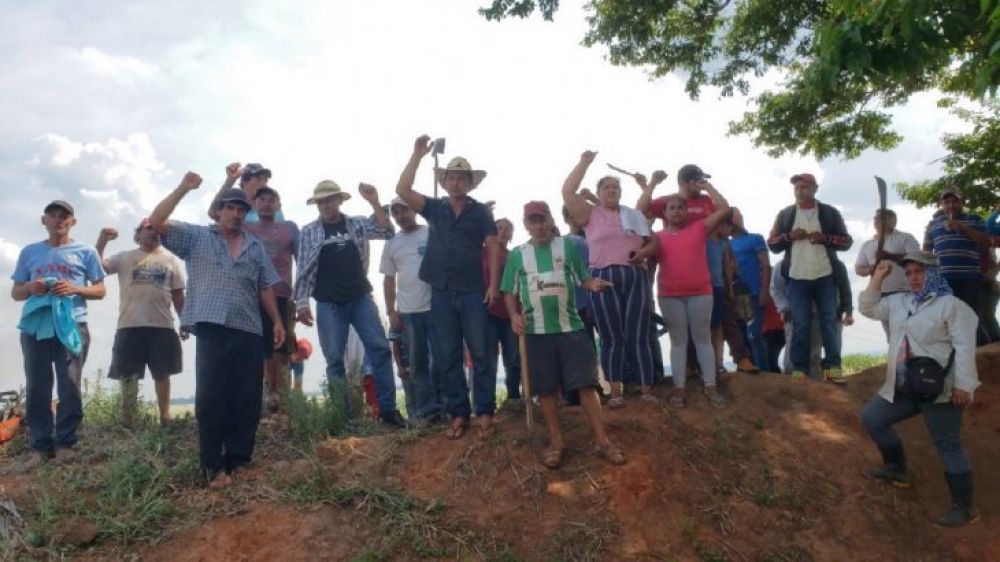 Sintierras regresan a predio tras desalojo en Curuguaty