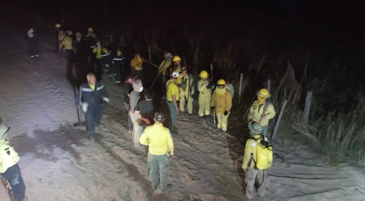 Controlan incendio en el Parque Cerro León