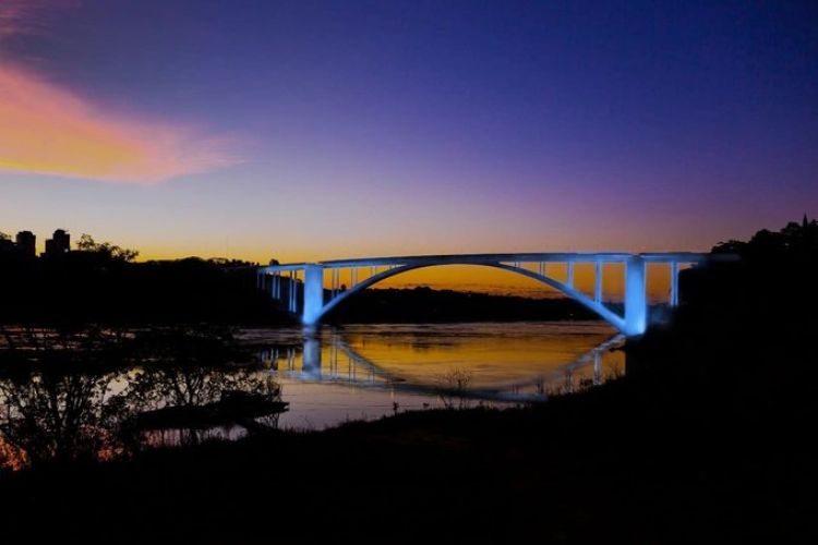 Esta semana se habilita iluminación del Puente Internacional de la Amistad