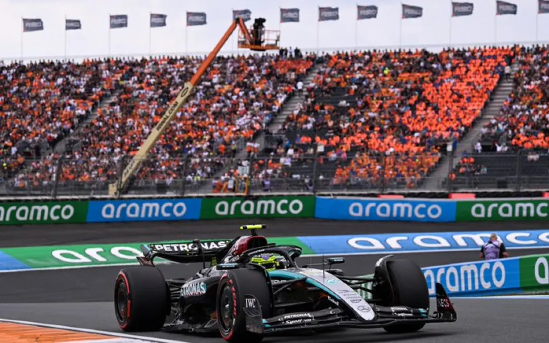 F-1: castigado, Hamilton pierde tres posiciones en la parrilla del GP de Holanda