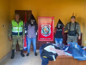 Azote’y: Policía aprehende a dos supuestos delincuentes y recupera objetos hurtados
