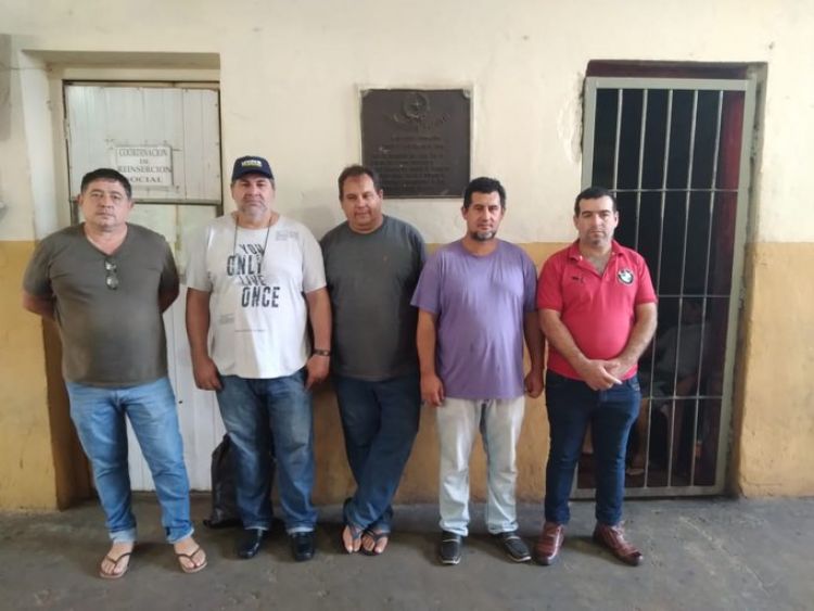Camioneros imputados por presunta extorsión ya se encuentran en Tacumbu