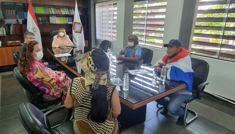Fiscal general se reunió con representantes de parcialidades indígenas