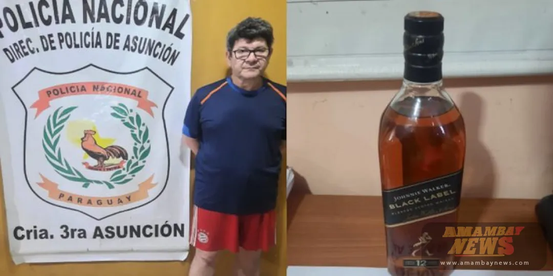 Cliente fue descubierto ‘in fraganti’ robando botella de whisky en un Biggie