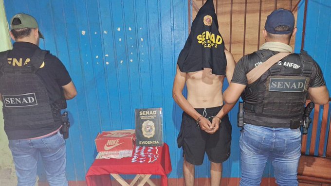 Detienen a joven que comercializaba chespi y cocaína en Hernandarias