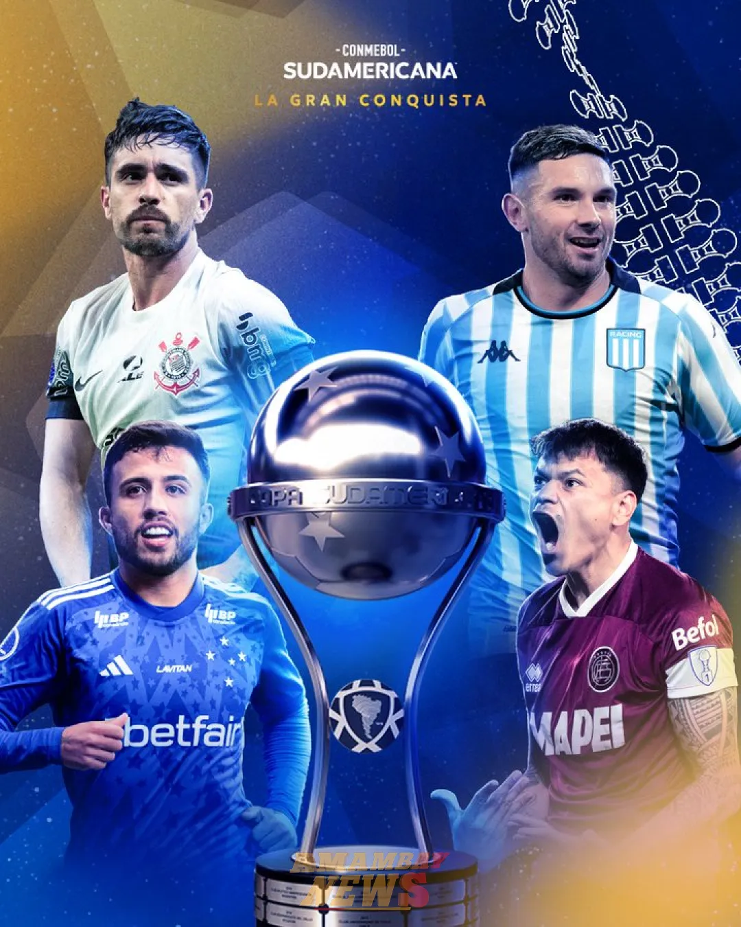 Fixture de semifinales de la Copa Sudamericana 2024