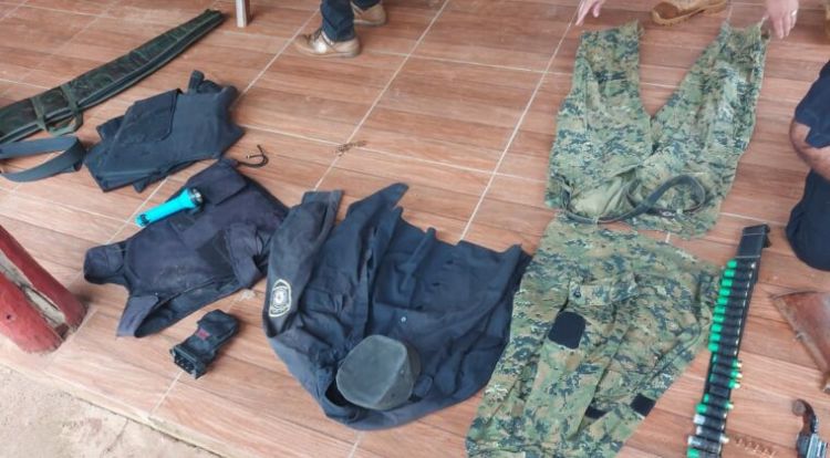 Detienen a un hombre con importante arsenal en Canindeyú