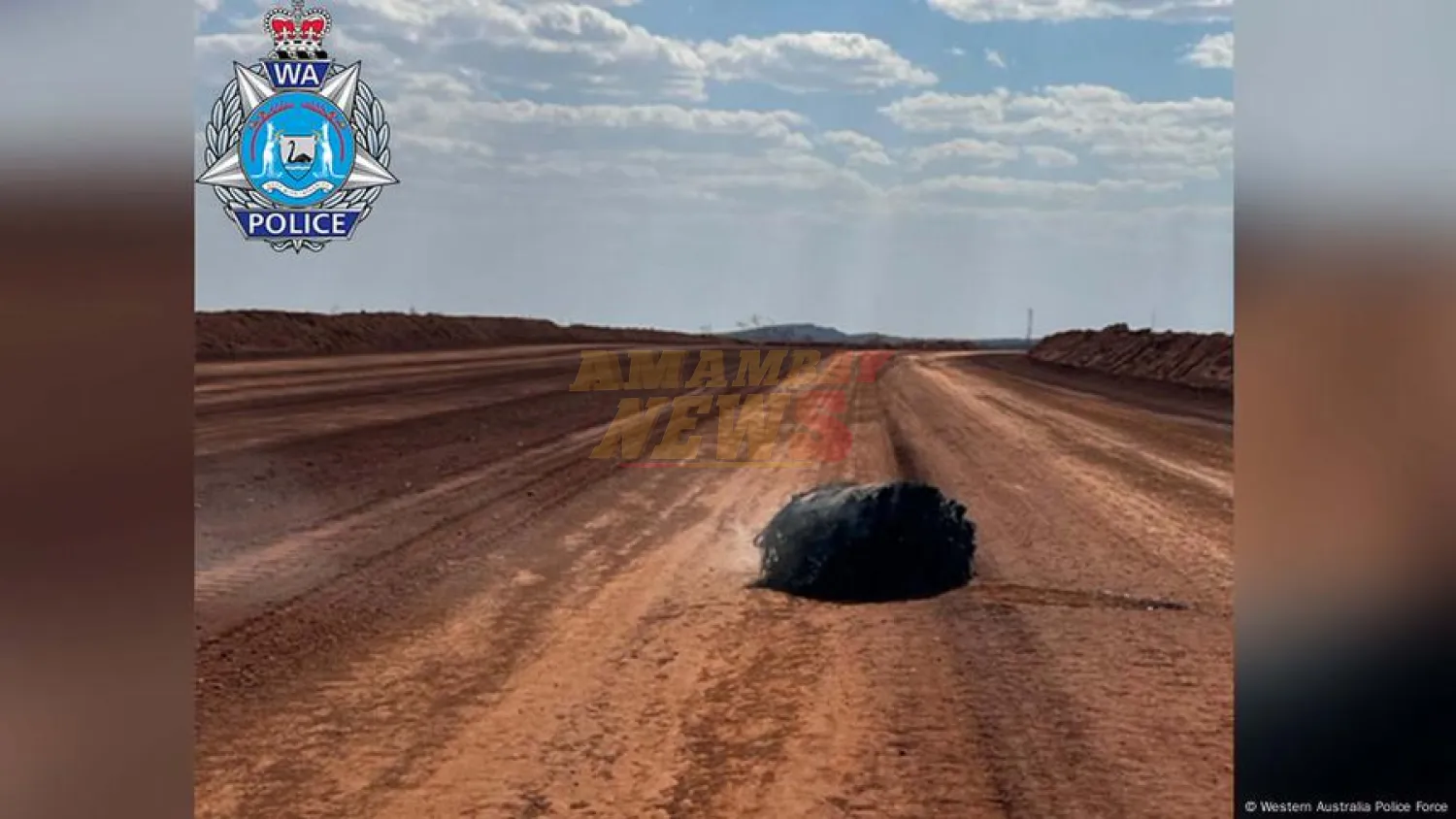 Australia investiga raro objeto en llamas que cayó del cielo