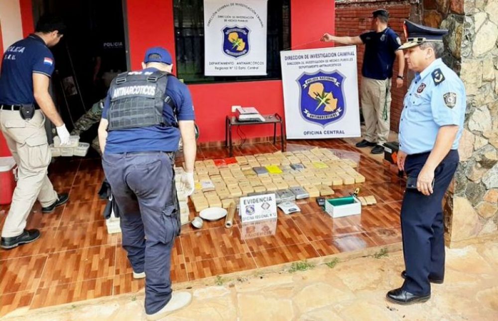 Pedrojuanino colocaba 200 kilos de cocaína al mes en Asunción y Central
