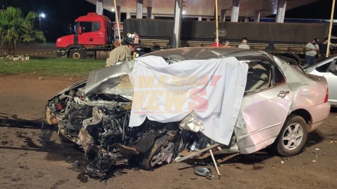 Triple choque de vehículos deja un fallecido y otro herido en Minga Guazú