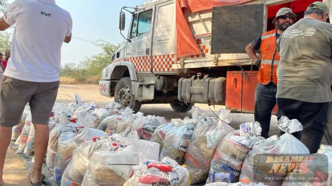 SEN sigue acercando asistencia humanitaria en el Chaco