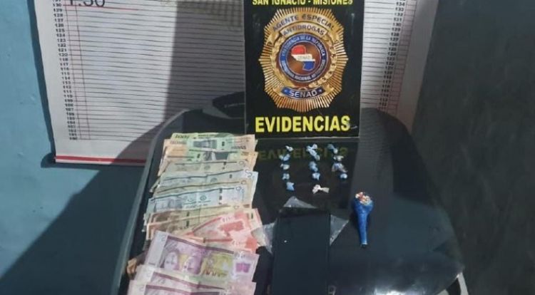 SENAD detiene a distribuidores de crack en Luque y San Ignacio Misiones