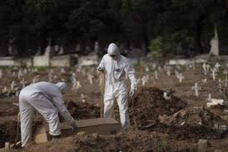 Covid-19: Brasil reporta 1.824 muertes en 24 horas