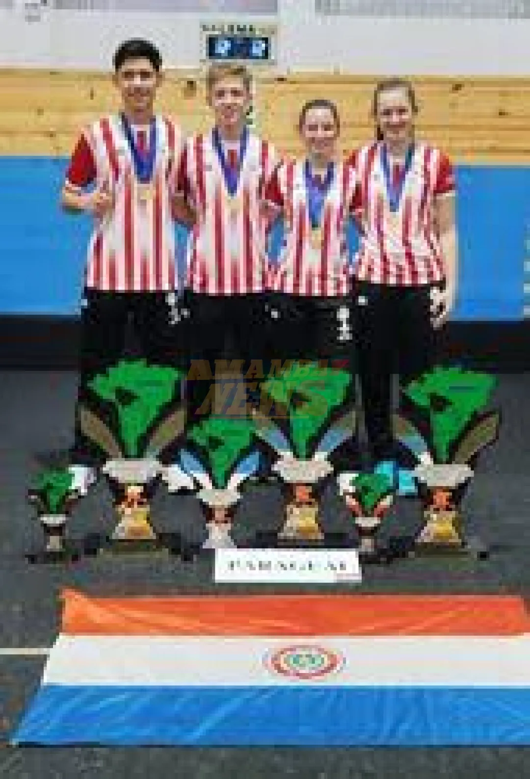 Paraguay arrasa en el Panamericano Juvenil de Bochas 2025, en Brasil