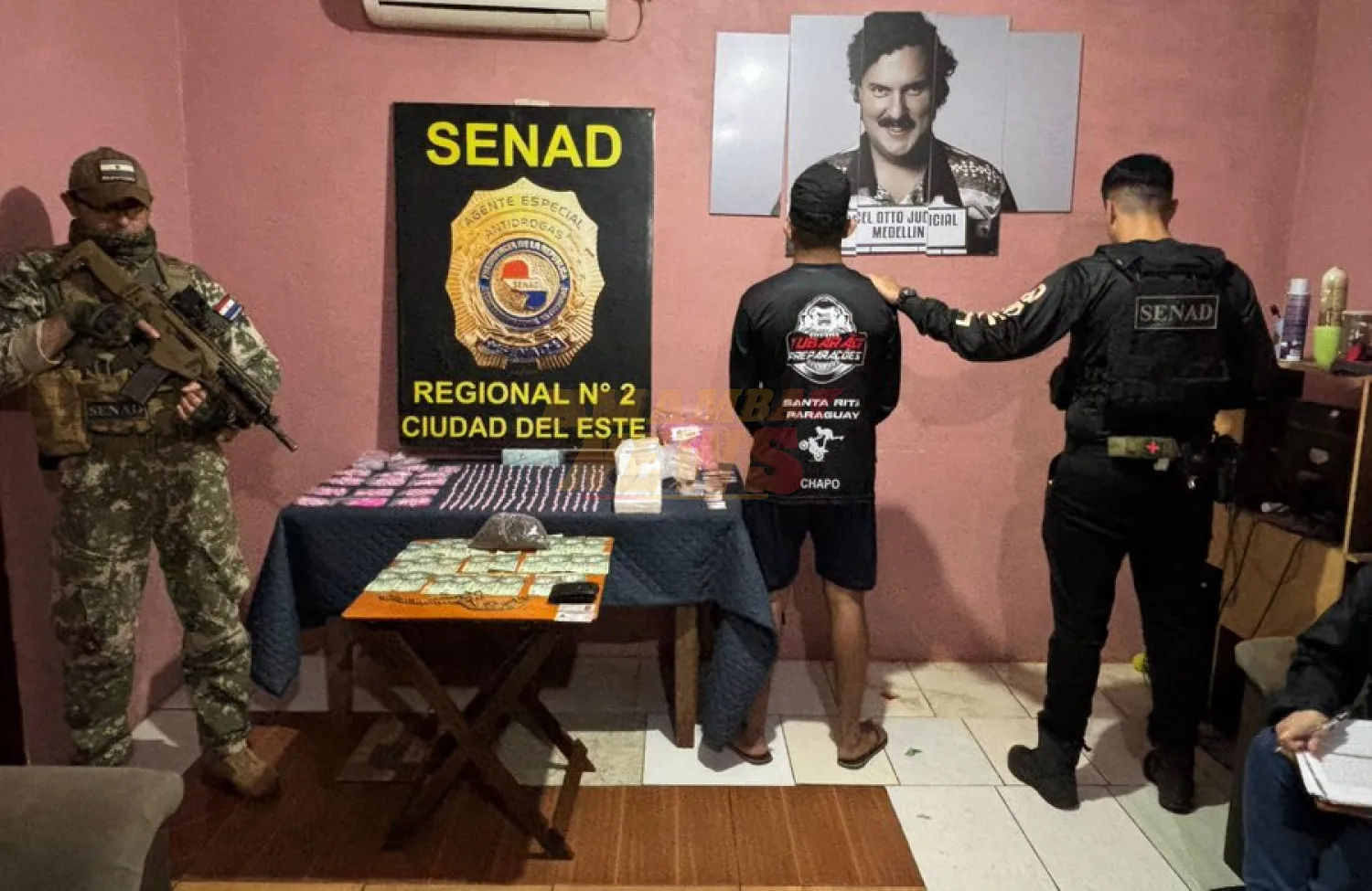 Desarticulan uno de los mayores focos de distribución de drogas en Santa Rita