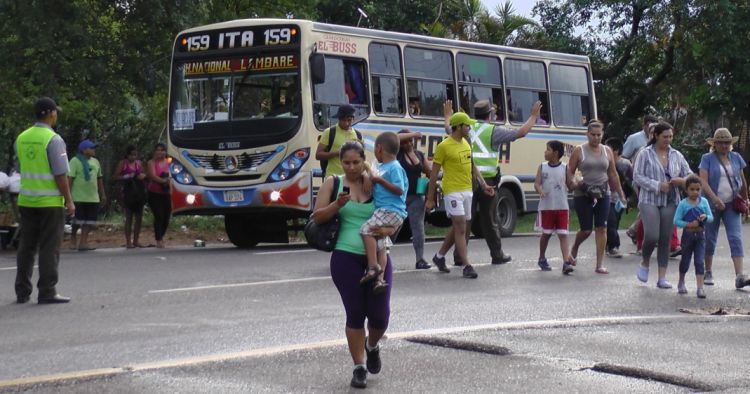 Restricciones y desvíos del tránsito en el marco del operativo Caacupe