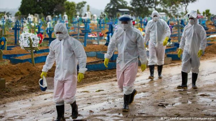 Covid-19: Brasil registra 2.233 muertes en 24 horas