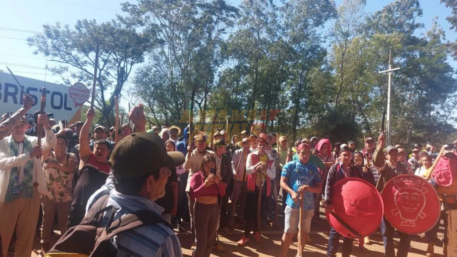 Campesinos anuncian ocupación en ex estancia de Cabeza Branca y temen represión policial