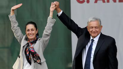 López Obrador celebra triunfo de Sheinbaum y confirma que dejará la política