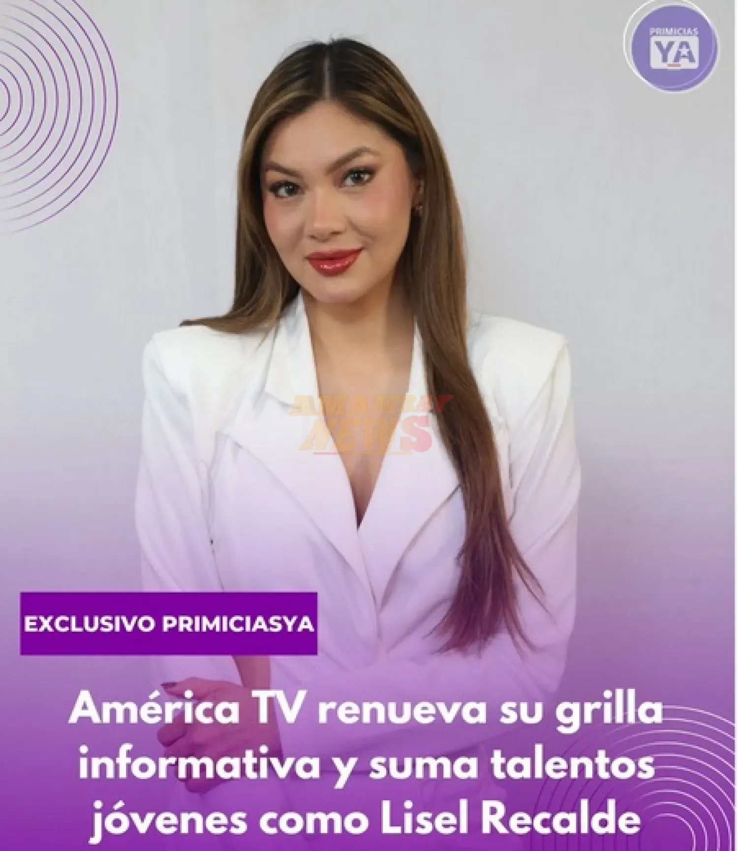 Abogada, presentadora y exreina de belleza pedrojuanina se incorpora al Staff de América TV