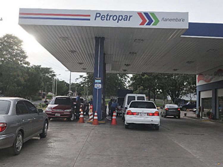 Petropar sube el combustible desde mañana