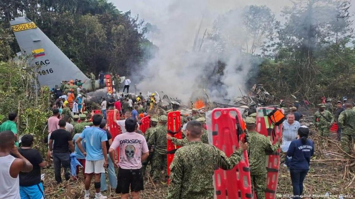 Confirman 66 fallecidos en accidente aéreo en Colombia