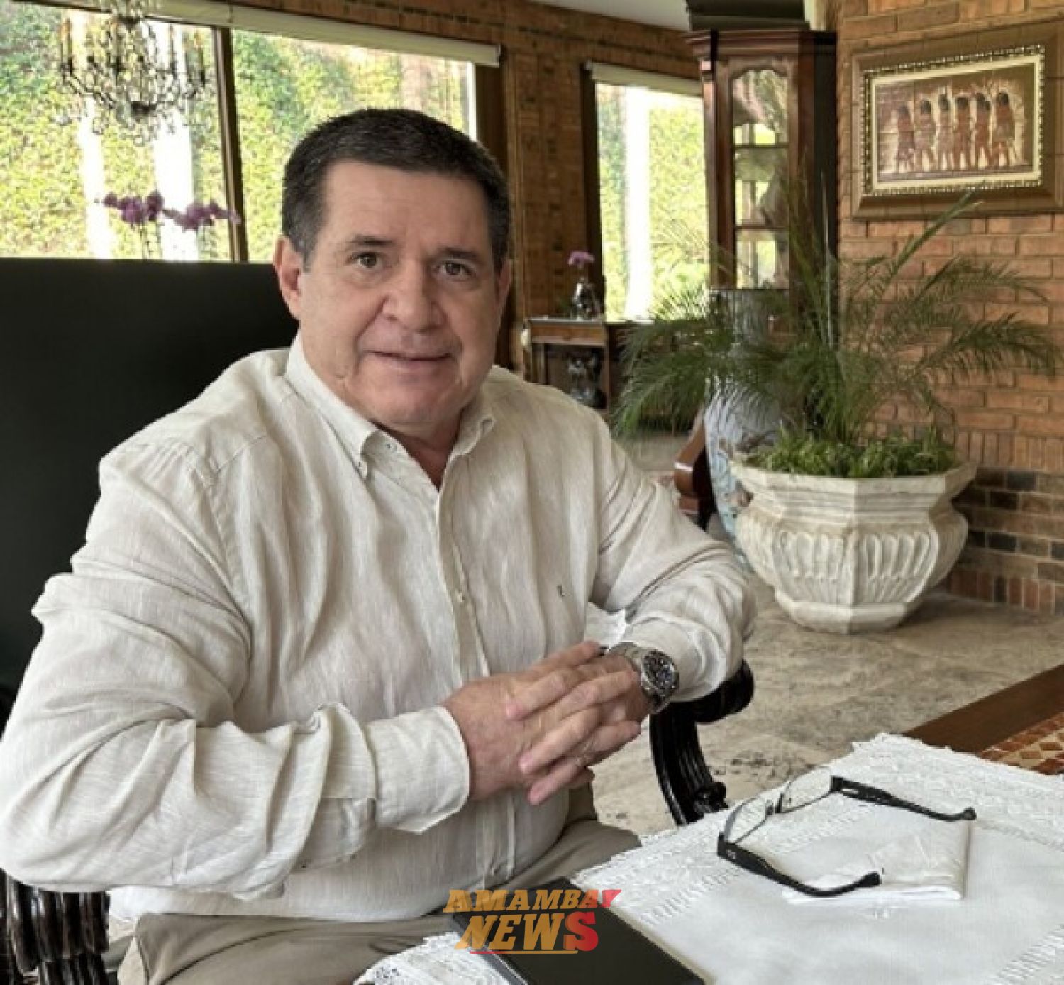 Horacio Cartes recibe el alta hospitalaria y continuará su recuperación en casa