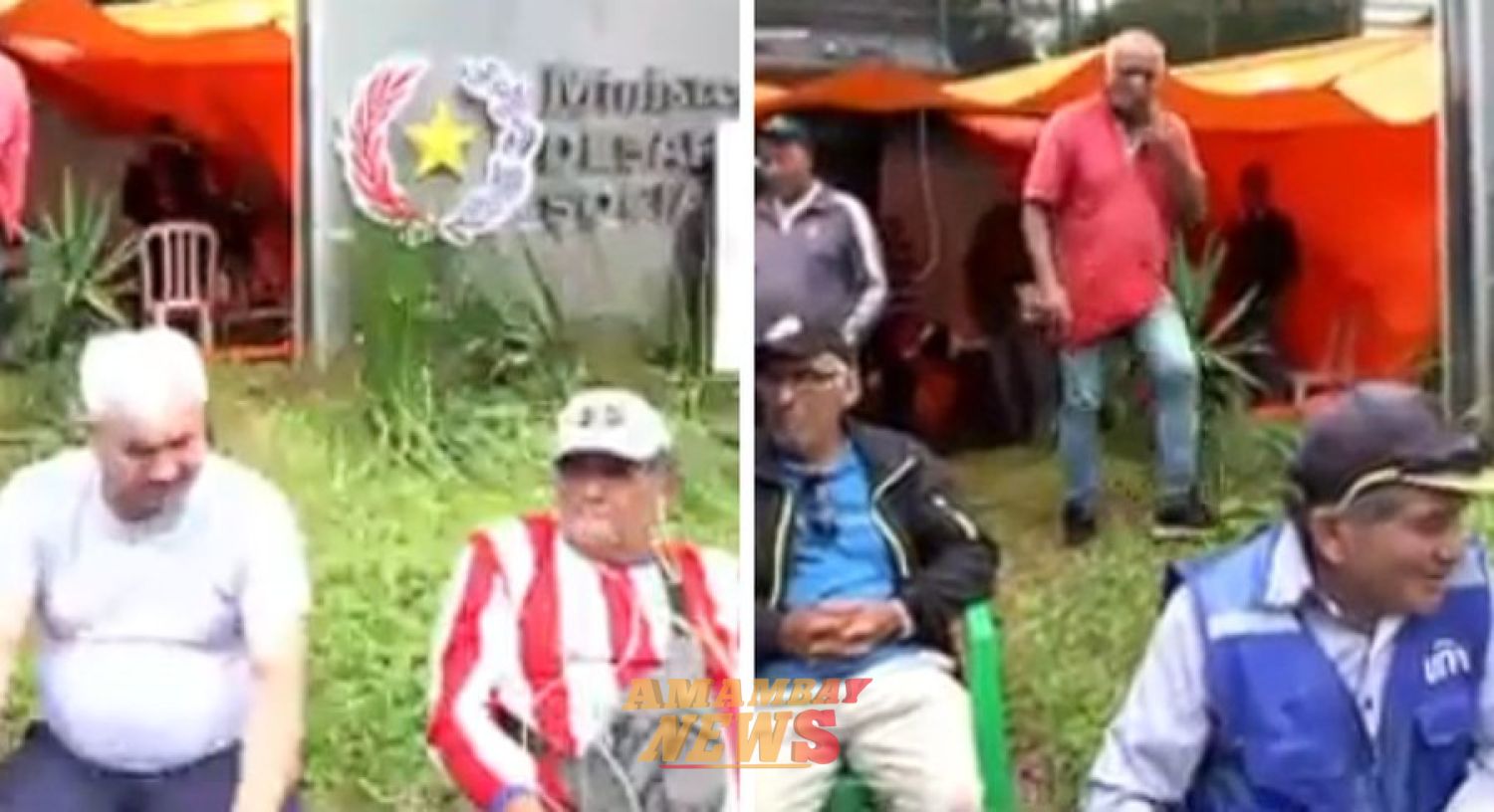Adultos mayores se movilizan por tercer día en Fernando de la Mora