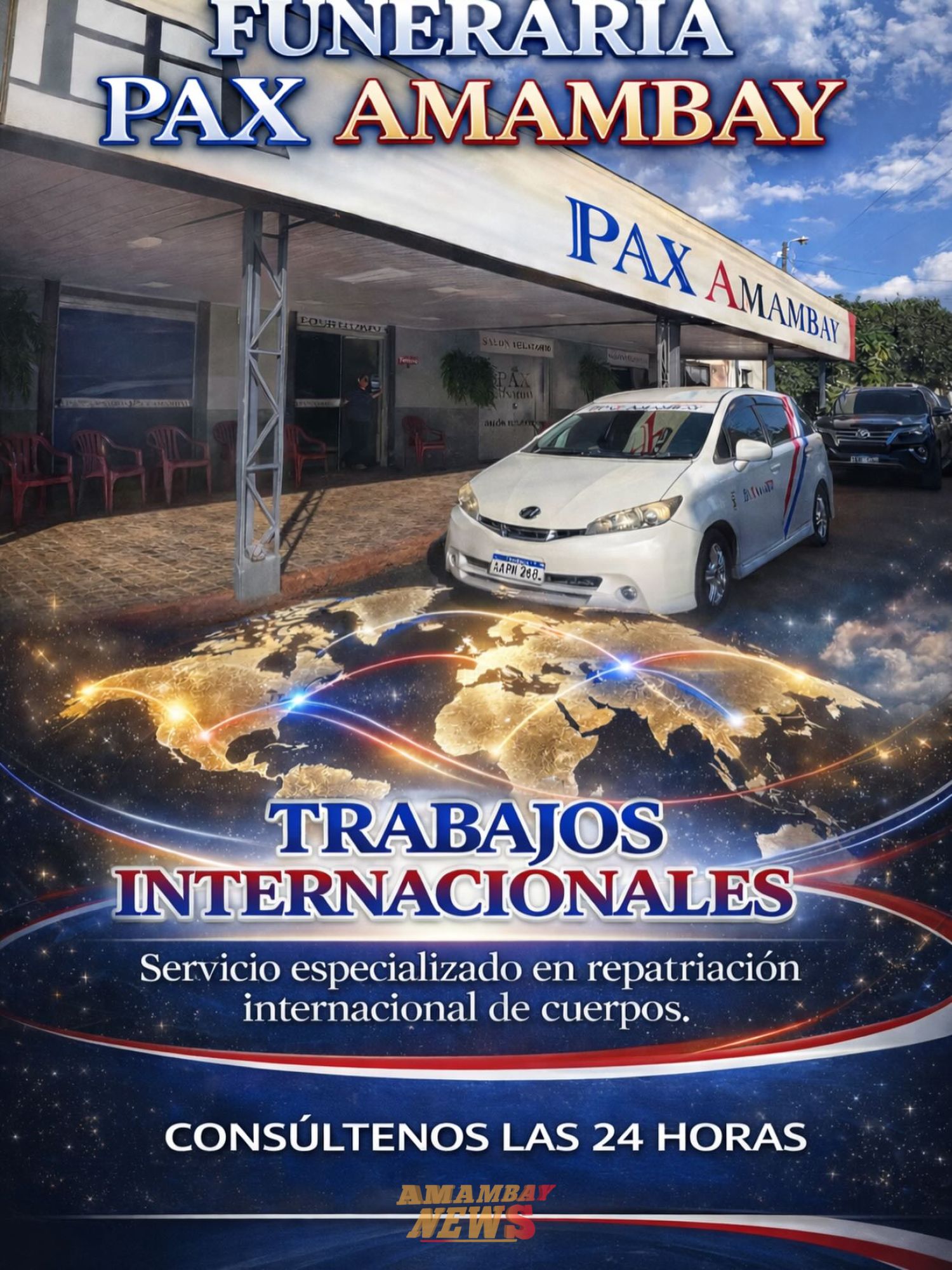 Pax Amambay realizará traslado internacional de ciudadano brasileño
