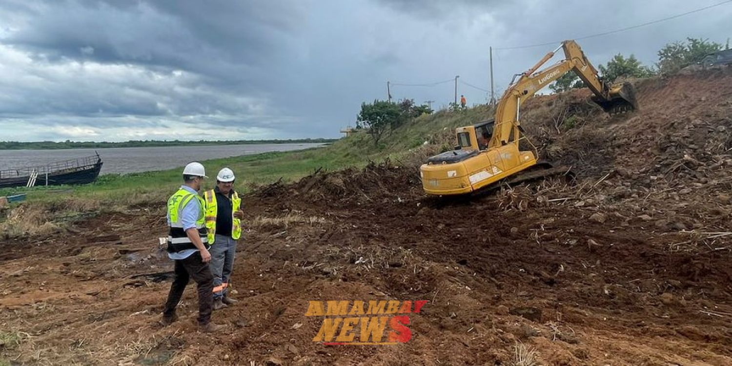 Avanzan las primeras obras de la Costanera de Concepción