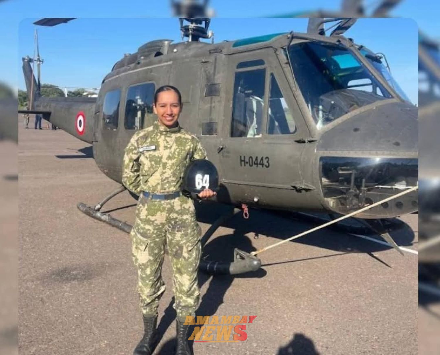 Joven hace historia al ser la primera mujer indígena en la Fuerza Aérea Paraguaya