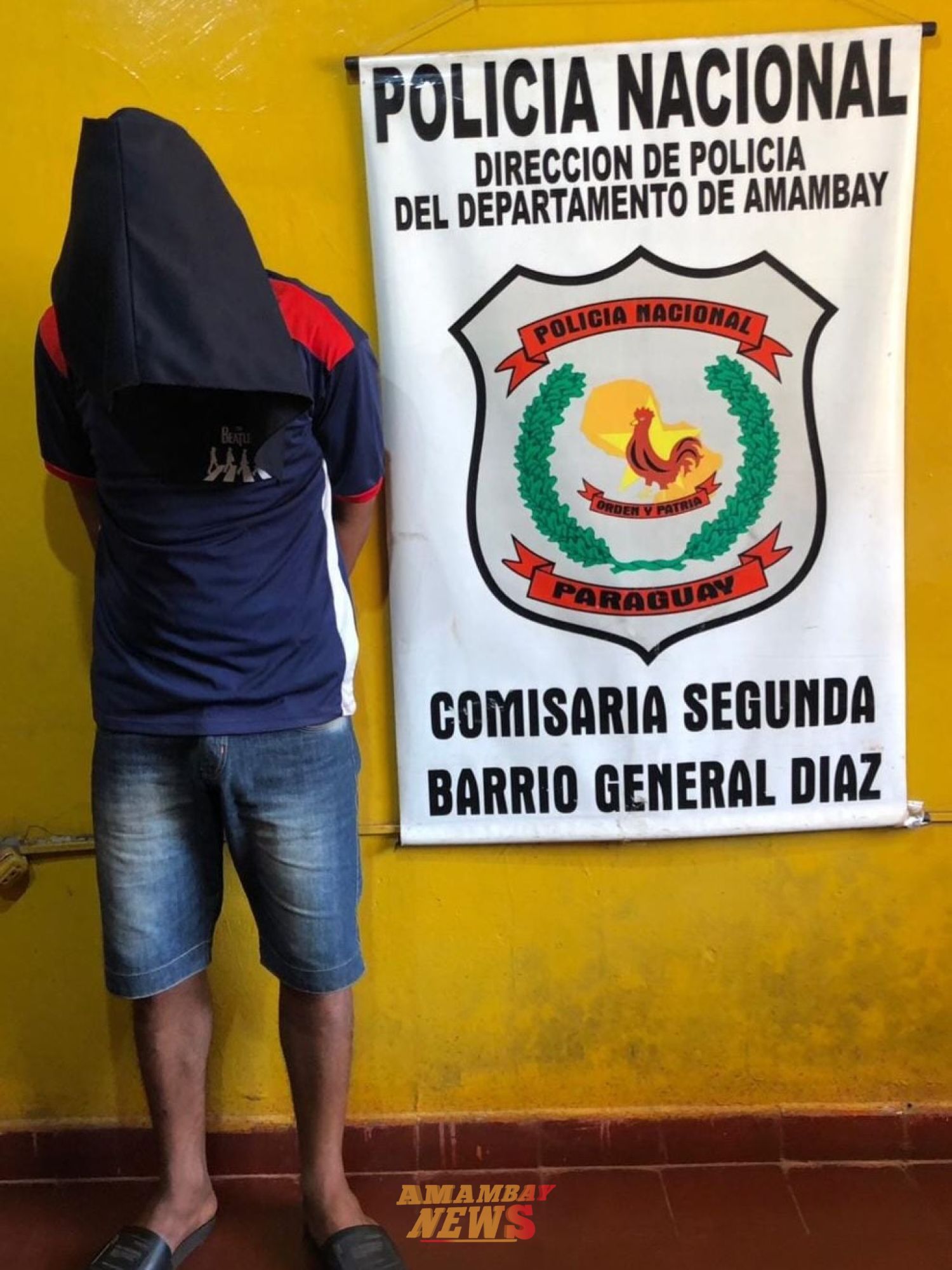 Detienen a presunto autor de hurto y recuperan motocicleta en Pedro Juan Caballero