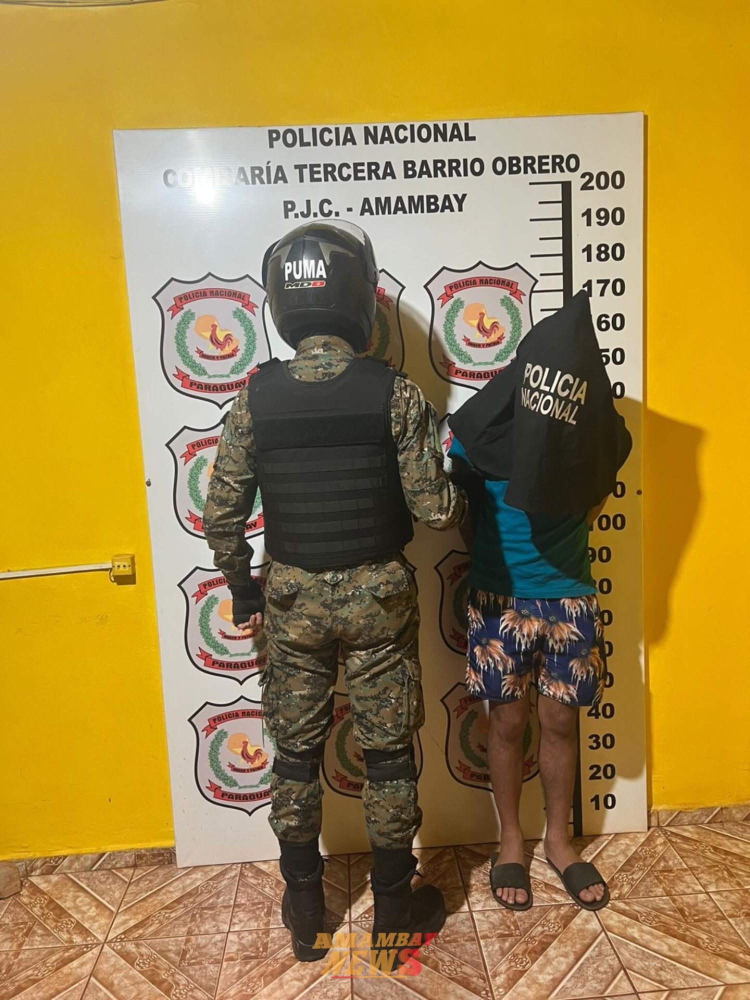Grupo Puma detiene a joven con orden de captura en Pedro Juan Caballero