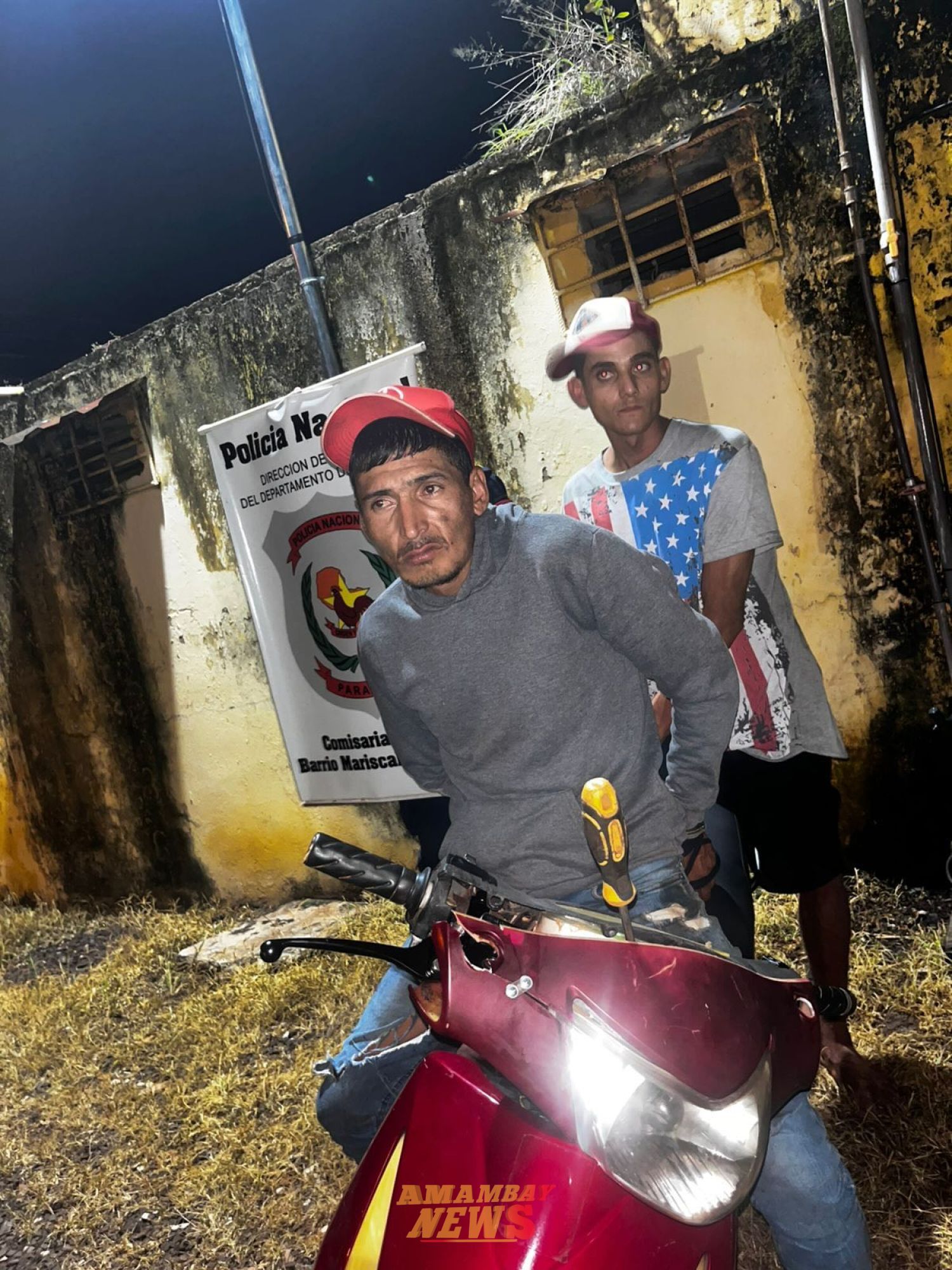 PJC: Violento asalto a comunicador folklorista termina con dos detenidos y recuperación de motocicleta