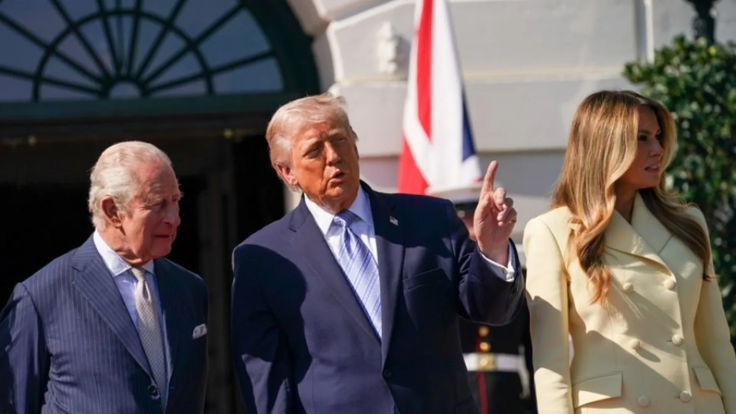 "Putin quiere la guerra", dice Trump al rey Carlos en su recepción en la Casa Blanca
