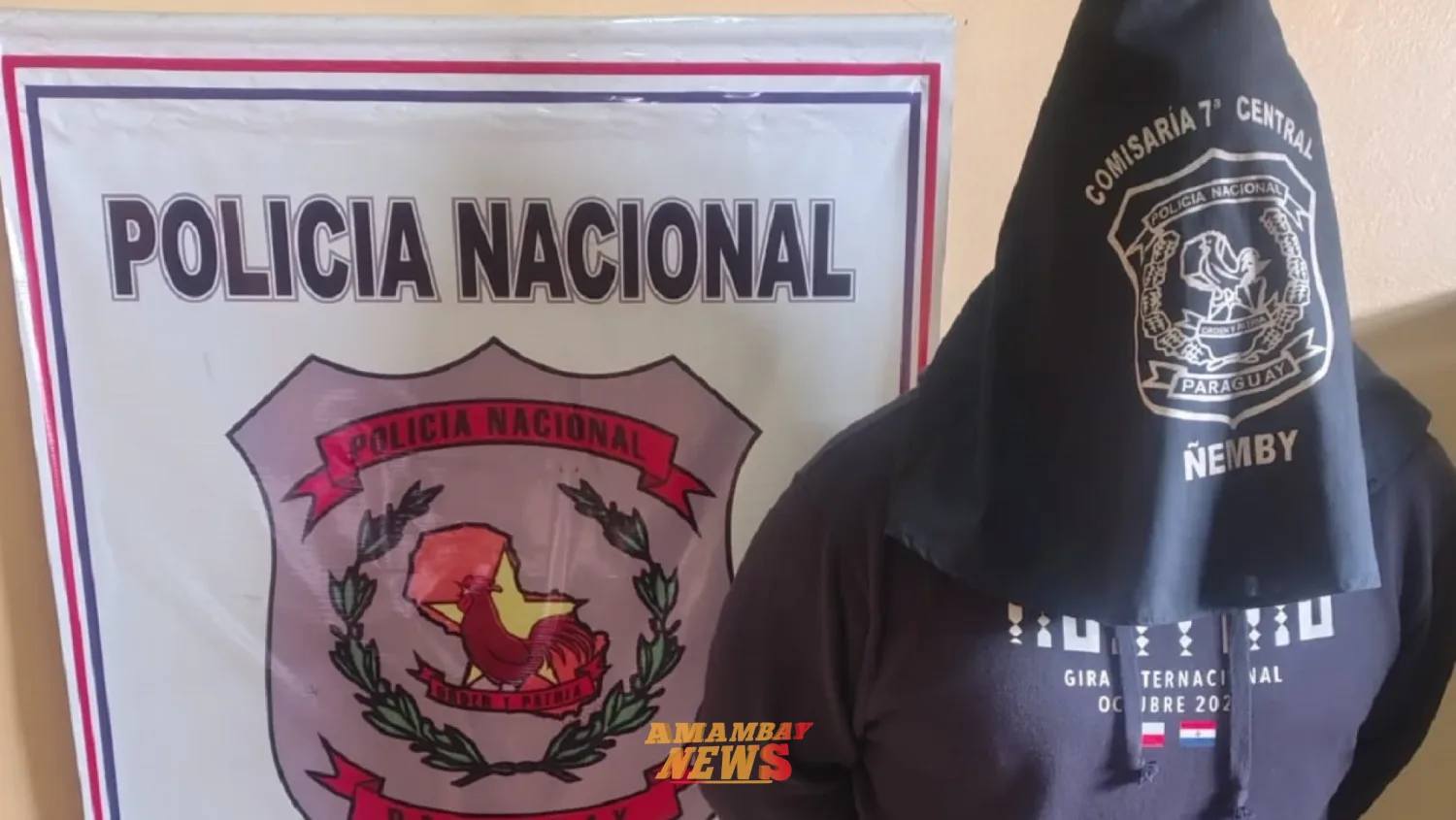 Ex jugador Cristian Torito Bogado es detenido en Ñemby