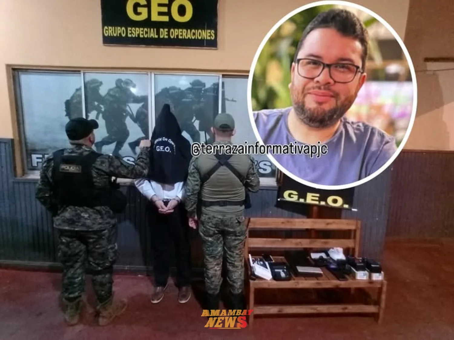 Detienen a exfuncionario de la Gobernación de Amambay por presunta estafa en Pedro Juan Caballero