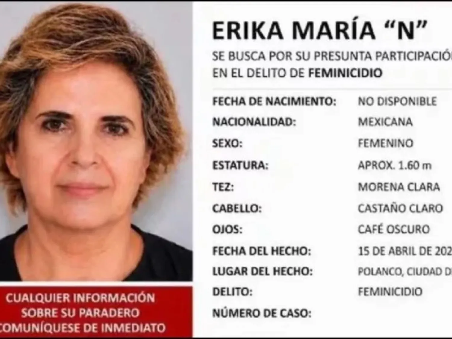 Detienen en Venezuela a presunta feminicida de Carolina Flores