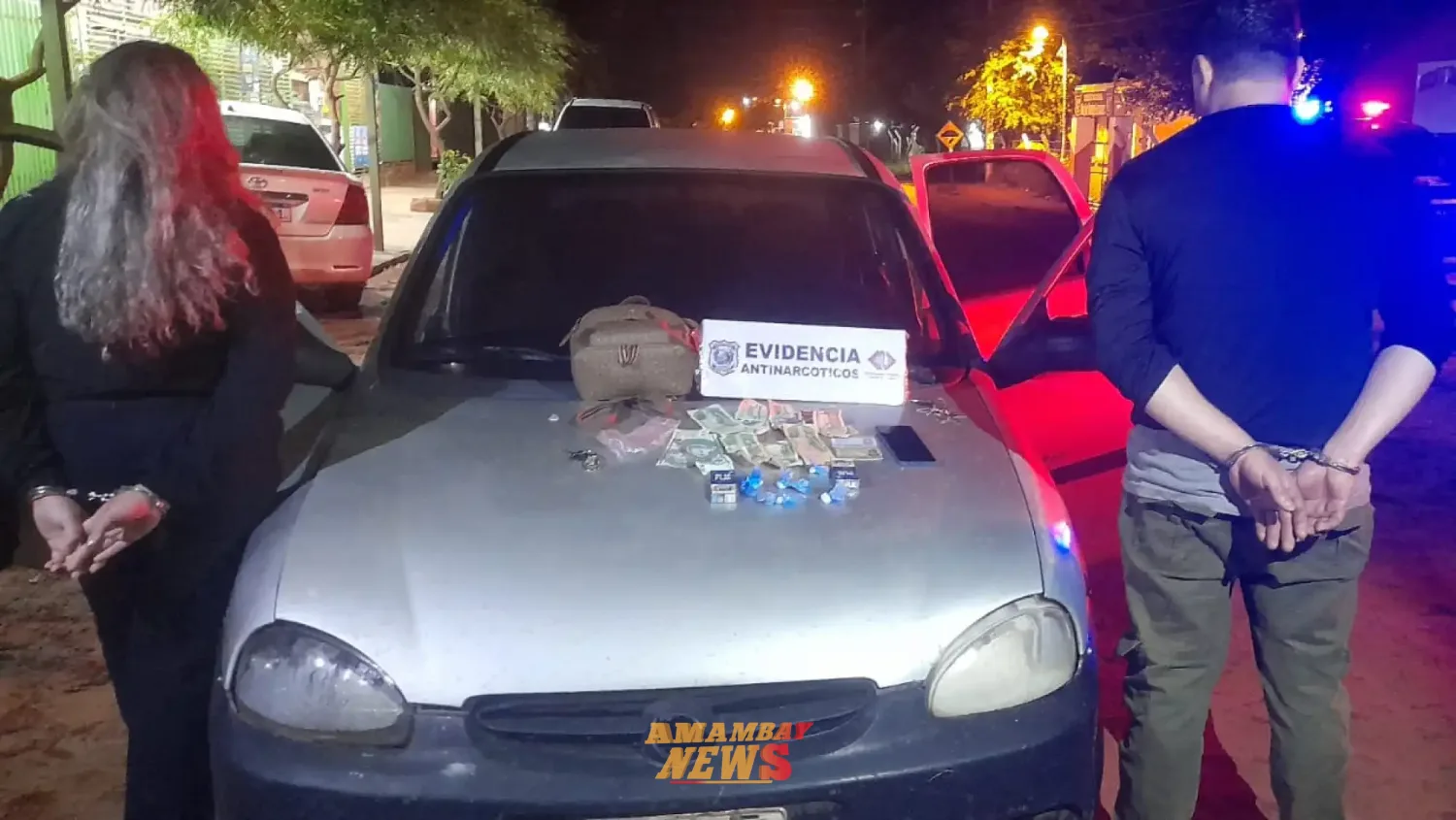Caaguazú: “Patrulla Gigante” arroja detención de una pareja con drogas