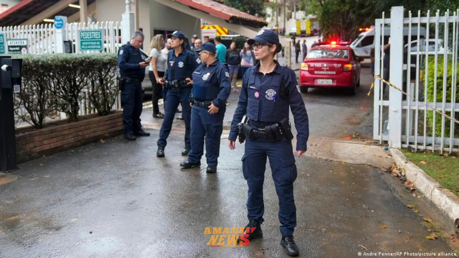 Estudiante mata a dos personas en su escuela en Brasil
