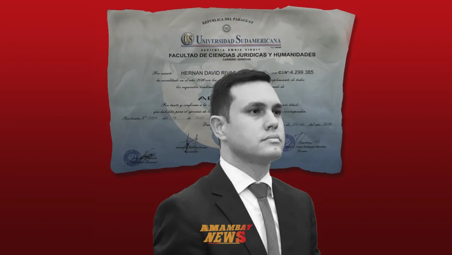 Titular de Aneaes: “Hernán Rivas no es abogado, nadie cree eso en Paraguay”