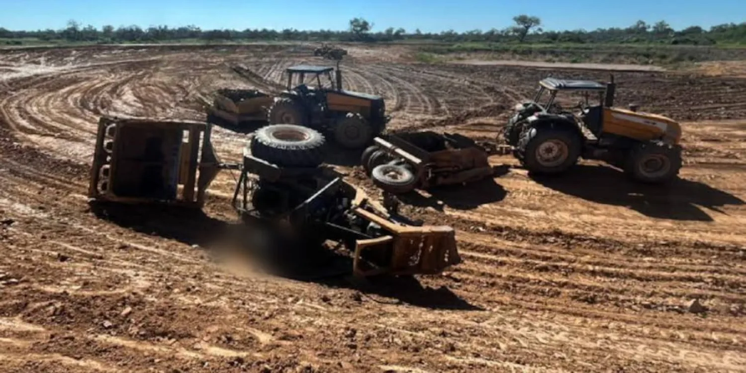 Tractorista muere aplastado en estancia del Chaco